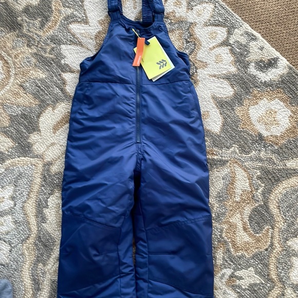 all in motion Jackets & Coats Kids All In Motion Size Xs Xsmall 4 5 Blue Snow Pants Bibs